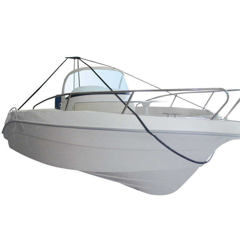 Boat cover support system