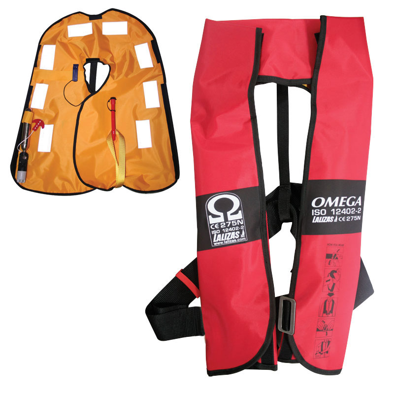 Omega Inflatable Lifejacket 290N, ISO 12402-2