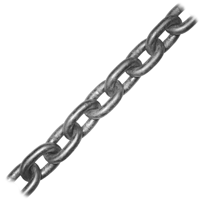 Hot dip galvanized chain DIN5685A, Genovese