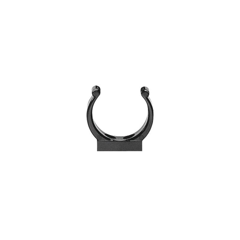Plastic Support Clips, Black