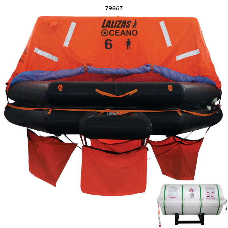 Liferaft SOLAS OCEANO, Throw Over-board