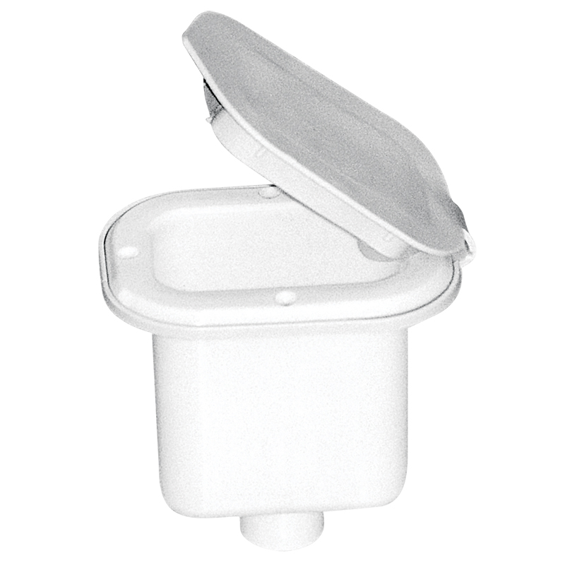 Case for Shower Head, Square, with Lid