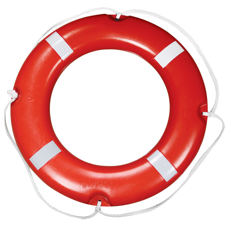 LALIZAS Lifebuoy Ring SOLAS, with Retroreflective Tape