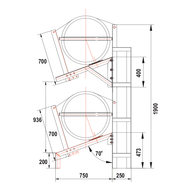 Cradles for SOLAS OCEANO