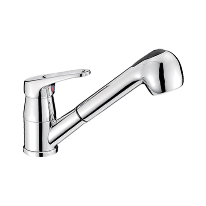 Faucet with Adjustable Spray & Shower Tube 150cm