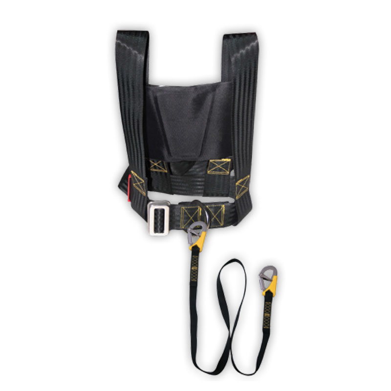 Safety Harness ISO with Double Safety Line ISO, Set