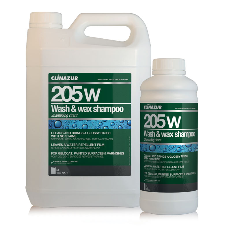 205W Wash & Wax Shampoo