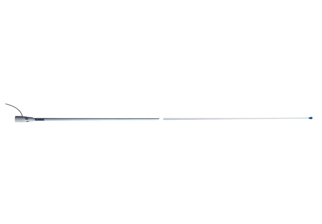 AM-FM Antenna, Glomex, L 1,5m, 6m coaxial cable & Motorola plug (AM 550-1600 / FM 88-108 Mhz)