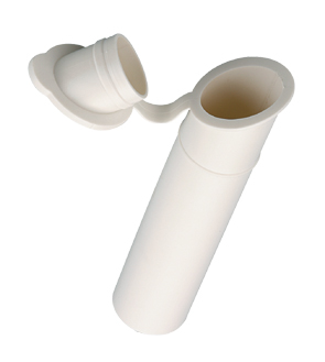Spare cap for 99136, PVC, white