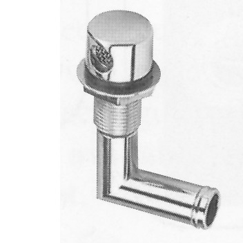 Fuel tank vent 90 degree Zamak