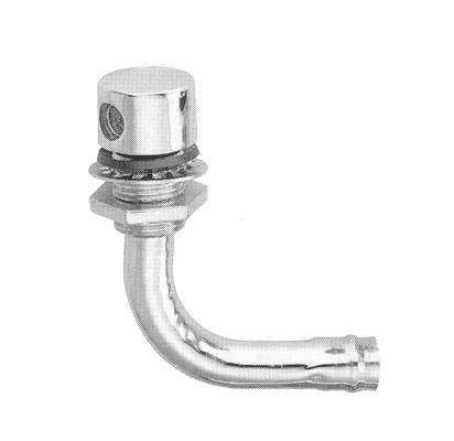 Fuel tank vent, round head 90 degree