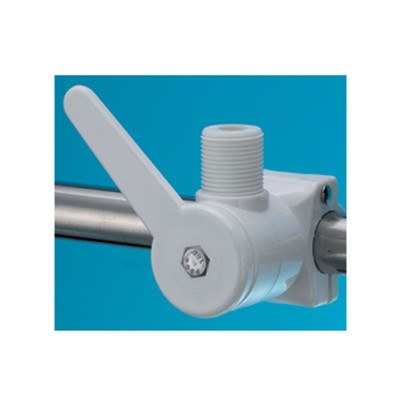 Four way antenna ratchet mount, single knob