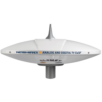 Terrestrial Omnidirectional TV Radio Antenna, Glomex, w/27,5 dB gain average