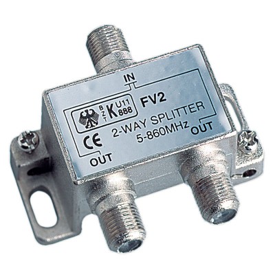 Splitter, 2 way, for 99643 antenna