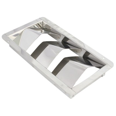Louver ventilator, stainless steel