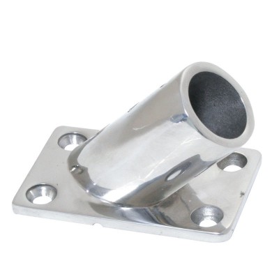 45o Rectangular base AISI 316