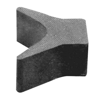 Bow stop molded rubber