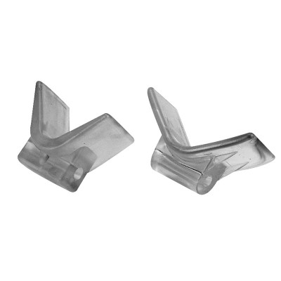 Bow stop, polymer, black