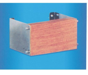 Outboard stainless steel, adjustable 0-17ο bracket with wooden table for engines up to 12HP.
