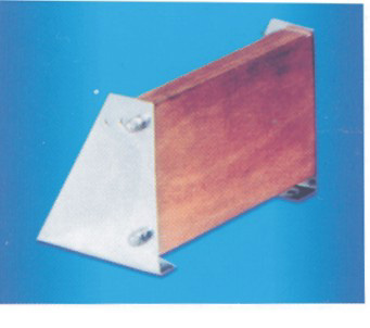 Outboard stainless steel, adjustable 0-17ο bracket, with wooden table for engines up to10HP.