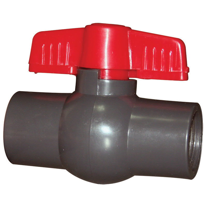 Ball valves, PVC