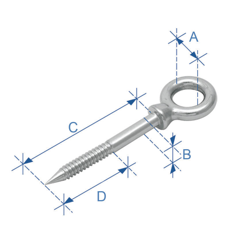 Eye woodescrew