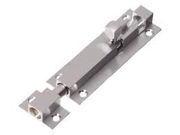 Barrel bolt,chrome plated brass