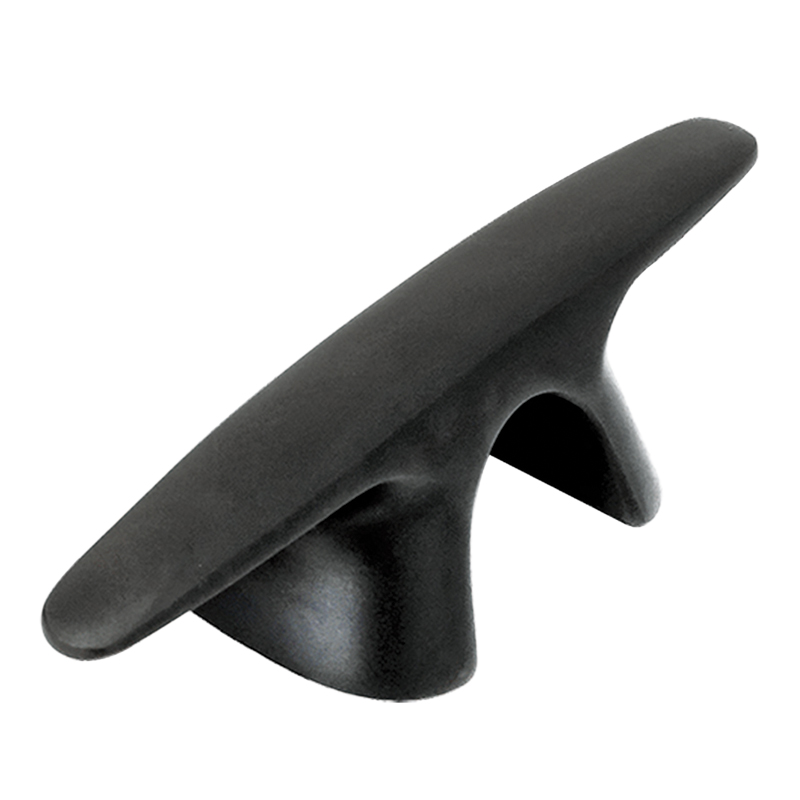 Bull Dog Cleat, Inox 316, Black
