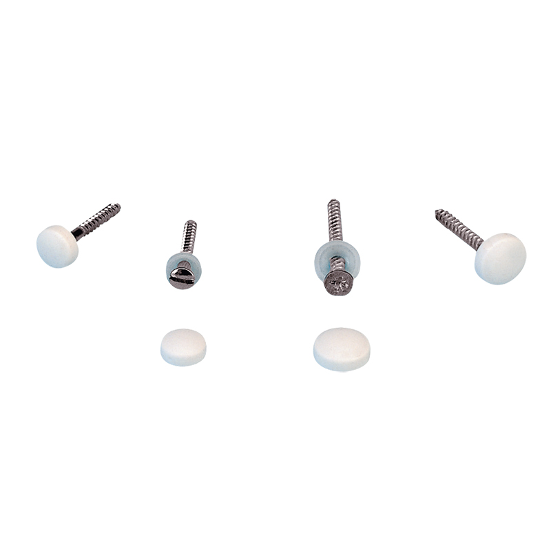 Caps & Washers for Screws, Plastic