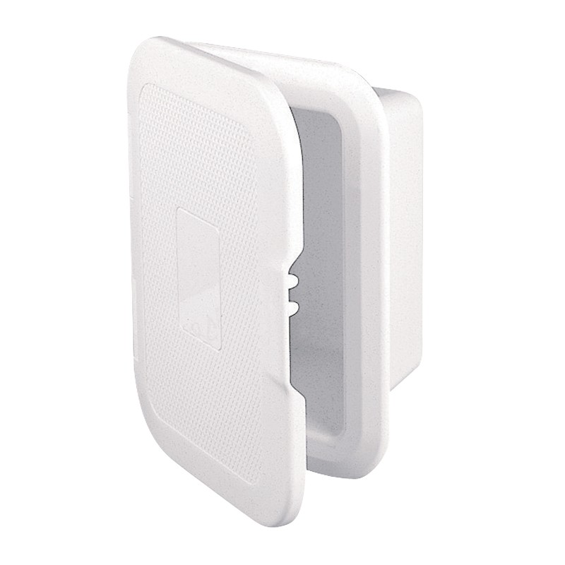 Case for Shower, with Lid, 165x237mm, White