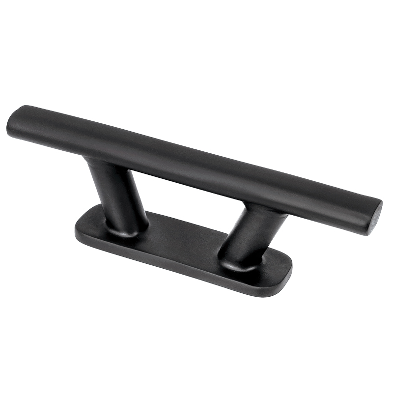 Cleat, Inox 316, Black