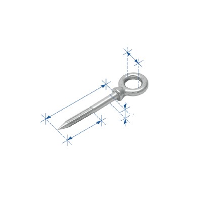Eye woodescrew