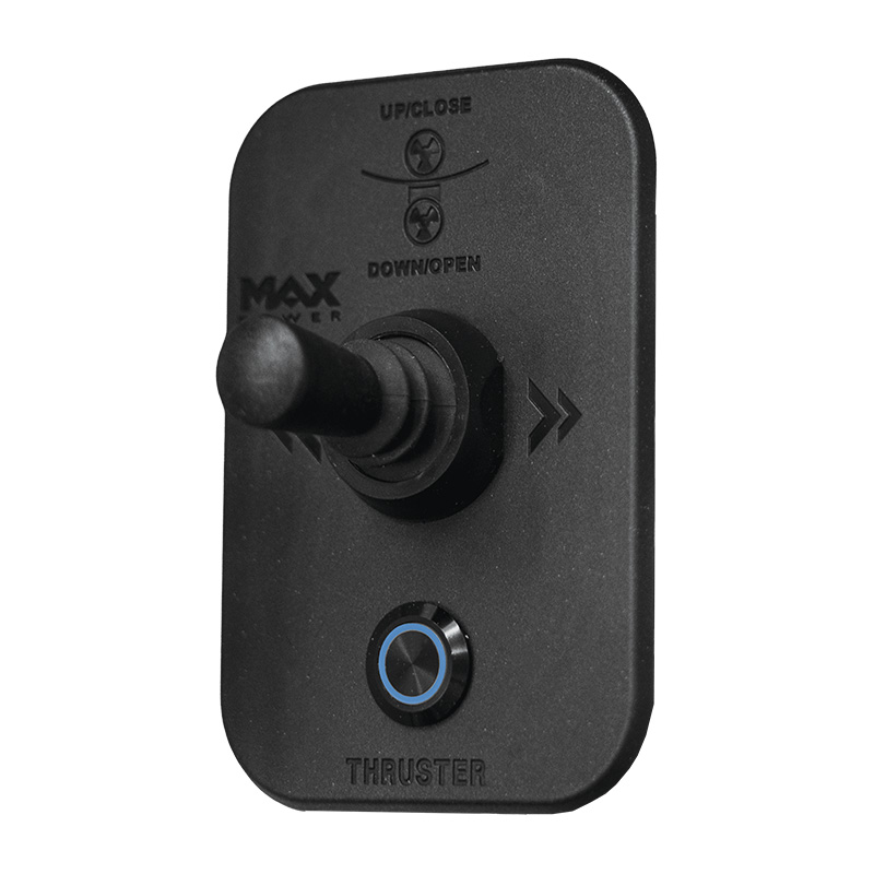 MAX POWER Joystick 4 Directions, for Hydraulic Retractable Thrusters R300 & R450, Black