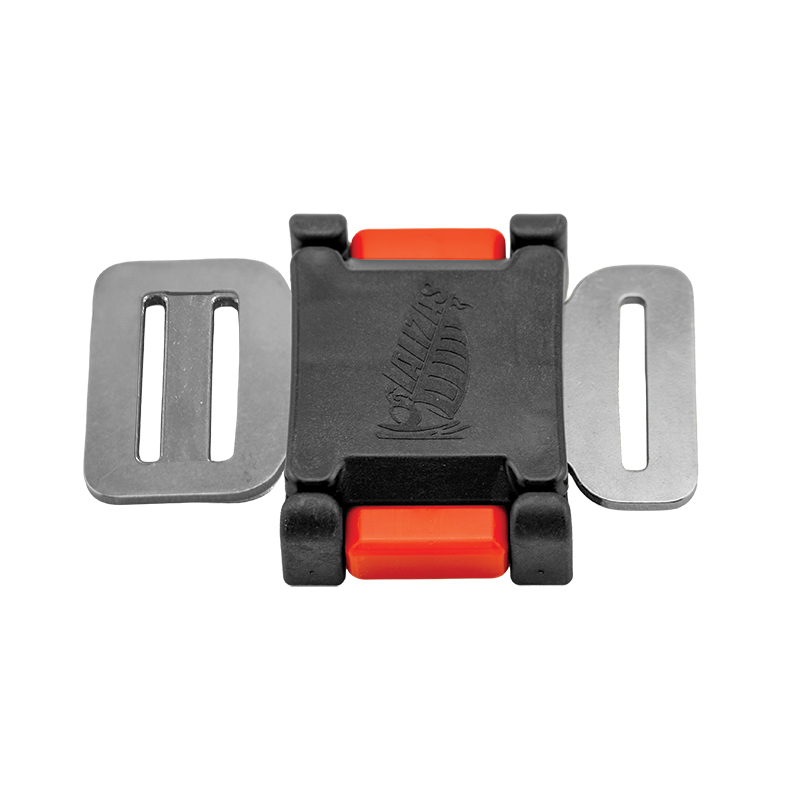 Safety Buckle, with Metal SS 304 Side Release for Webbing