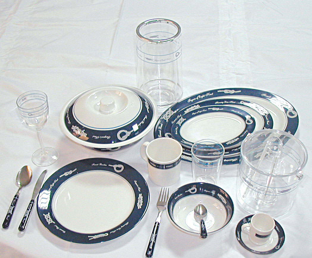 Sea Tableware range - ''Exclusive''
