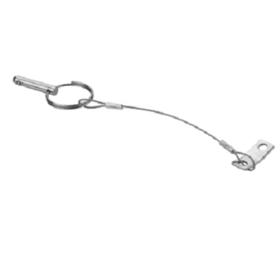 Stainless steel pull pin, pin dim.6.3mm